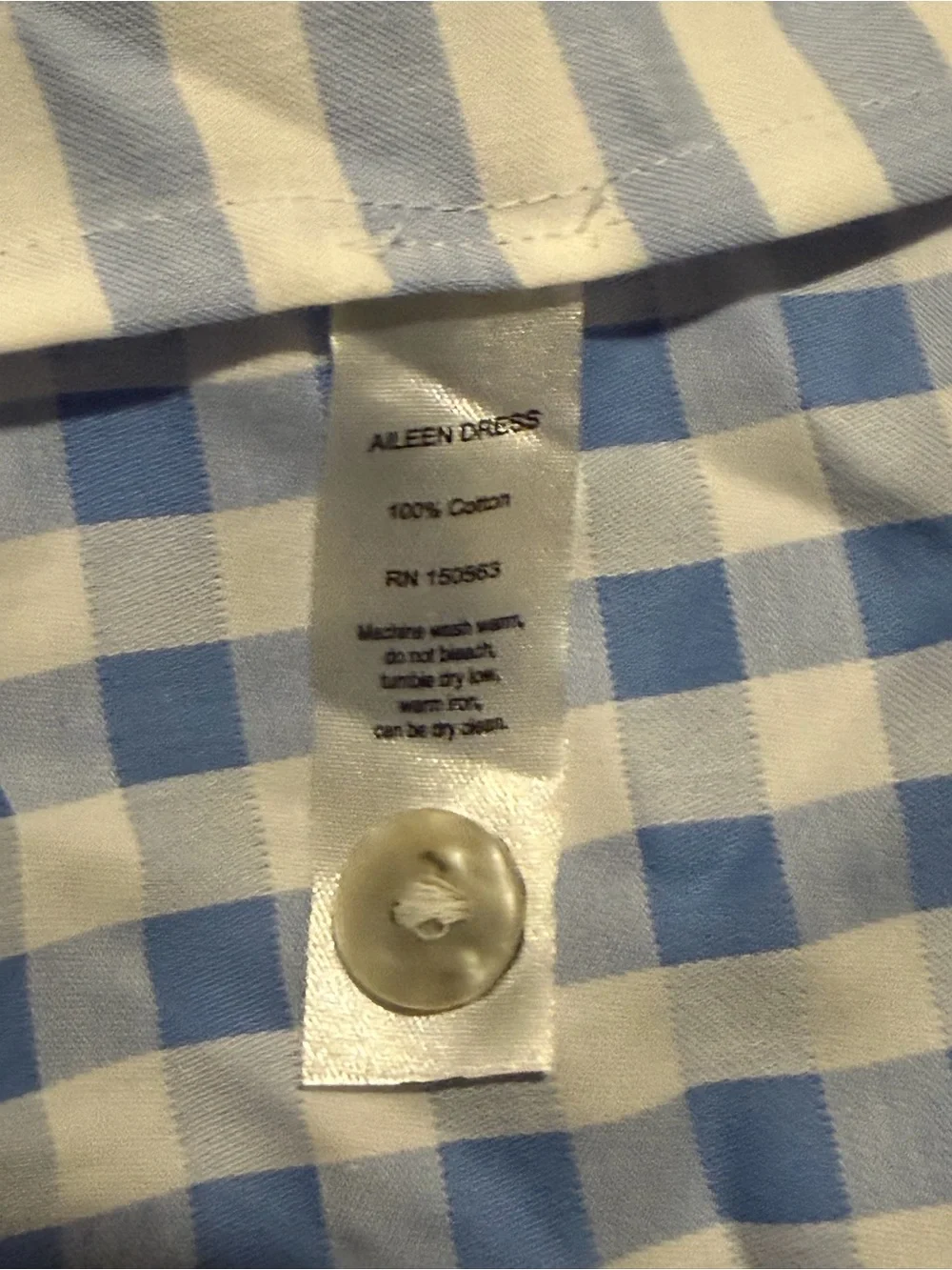 Aileen dress breathable buttoned
